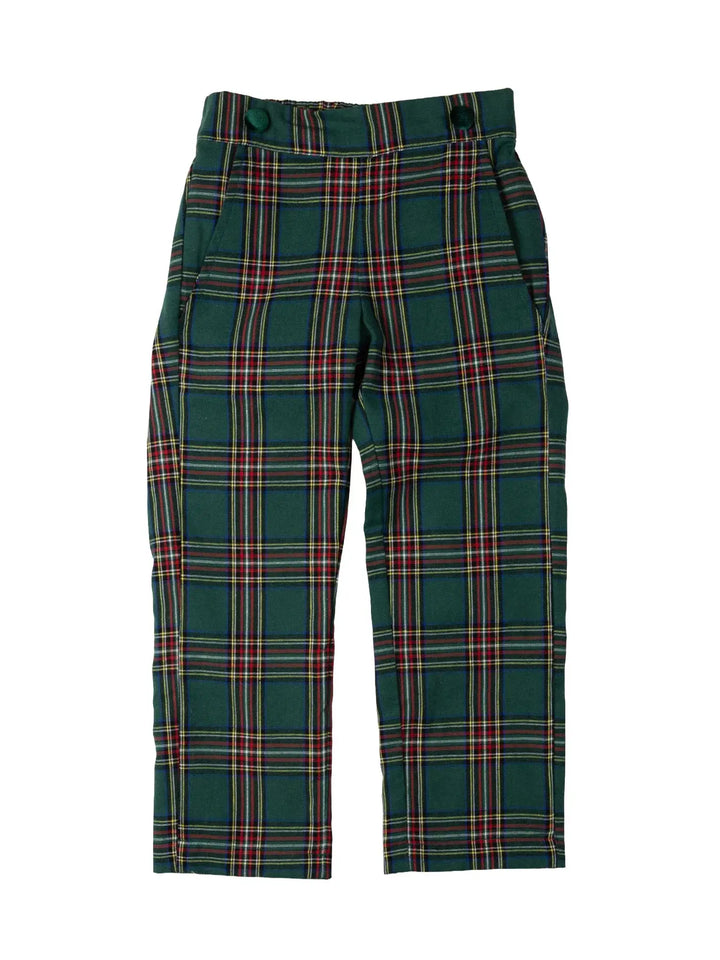 Girls Tartan Trousers
