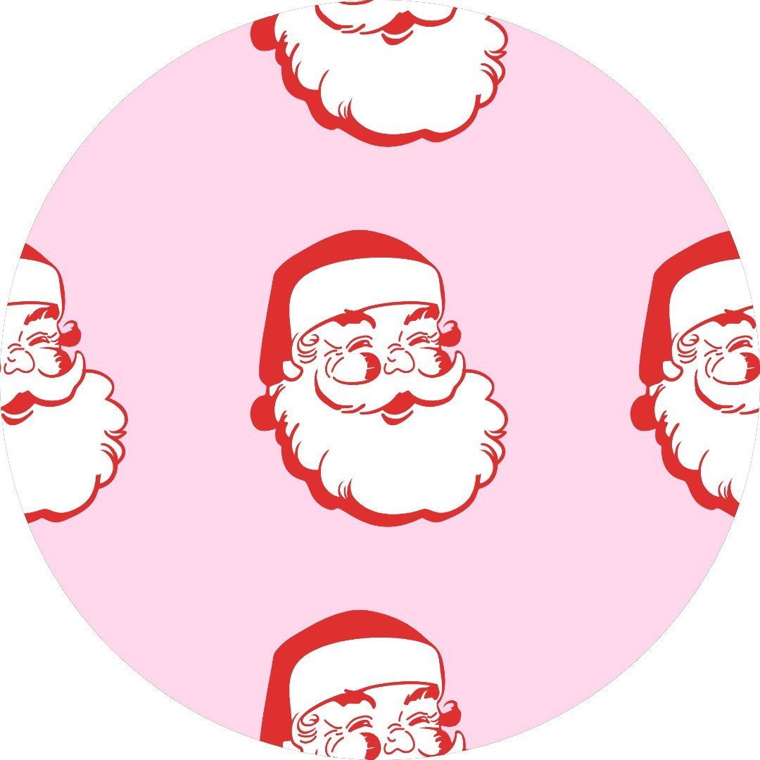 Father Christmas (Pink) | Bamboo Ruffle Gown - Bunny Knots