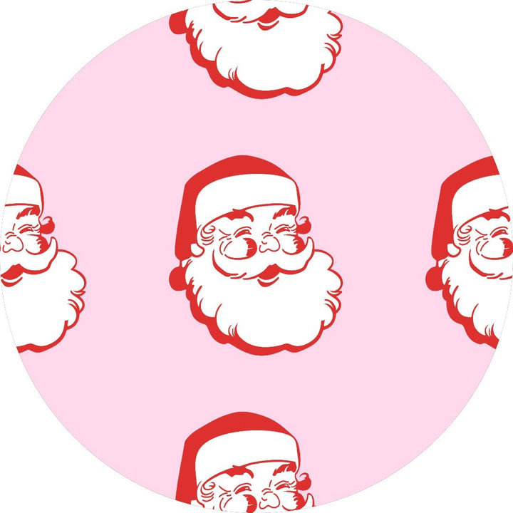 Father Christmas (Pink) | Bamboo Ruffle Gown - Bunny Knots