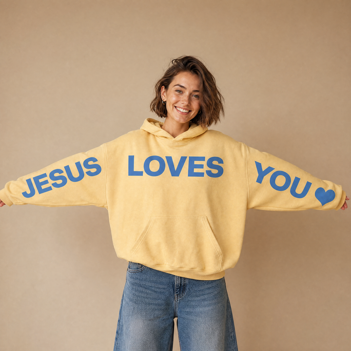 Jesus Loves You Luxe Hoodie