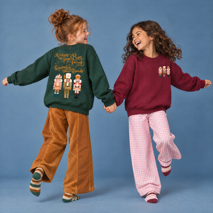 Visions Of Sugar Plums Crewneck Sweatshirt