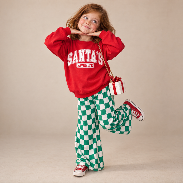 Santa's Favorite Crewneck Sweatshirt