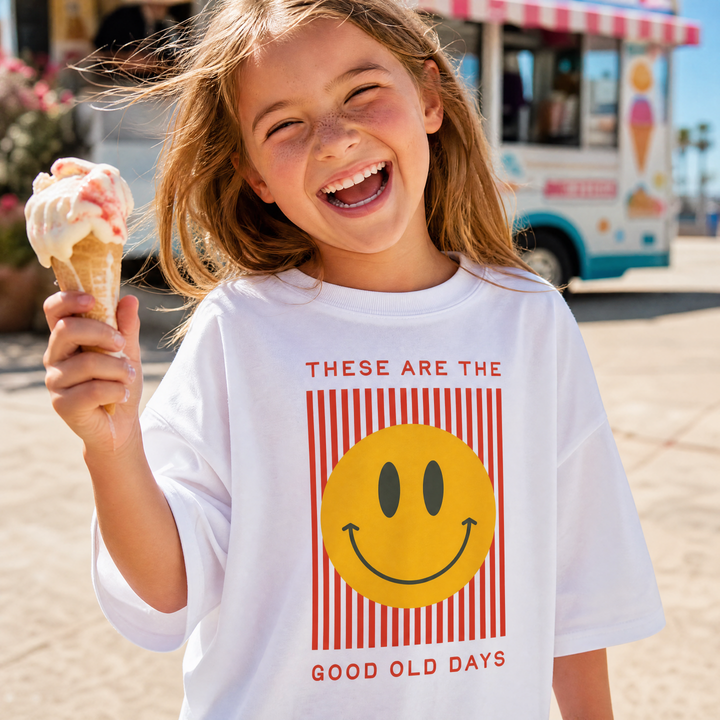 The Good Old Days Luxe Oversized Drop Sleeve T-Shirt