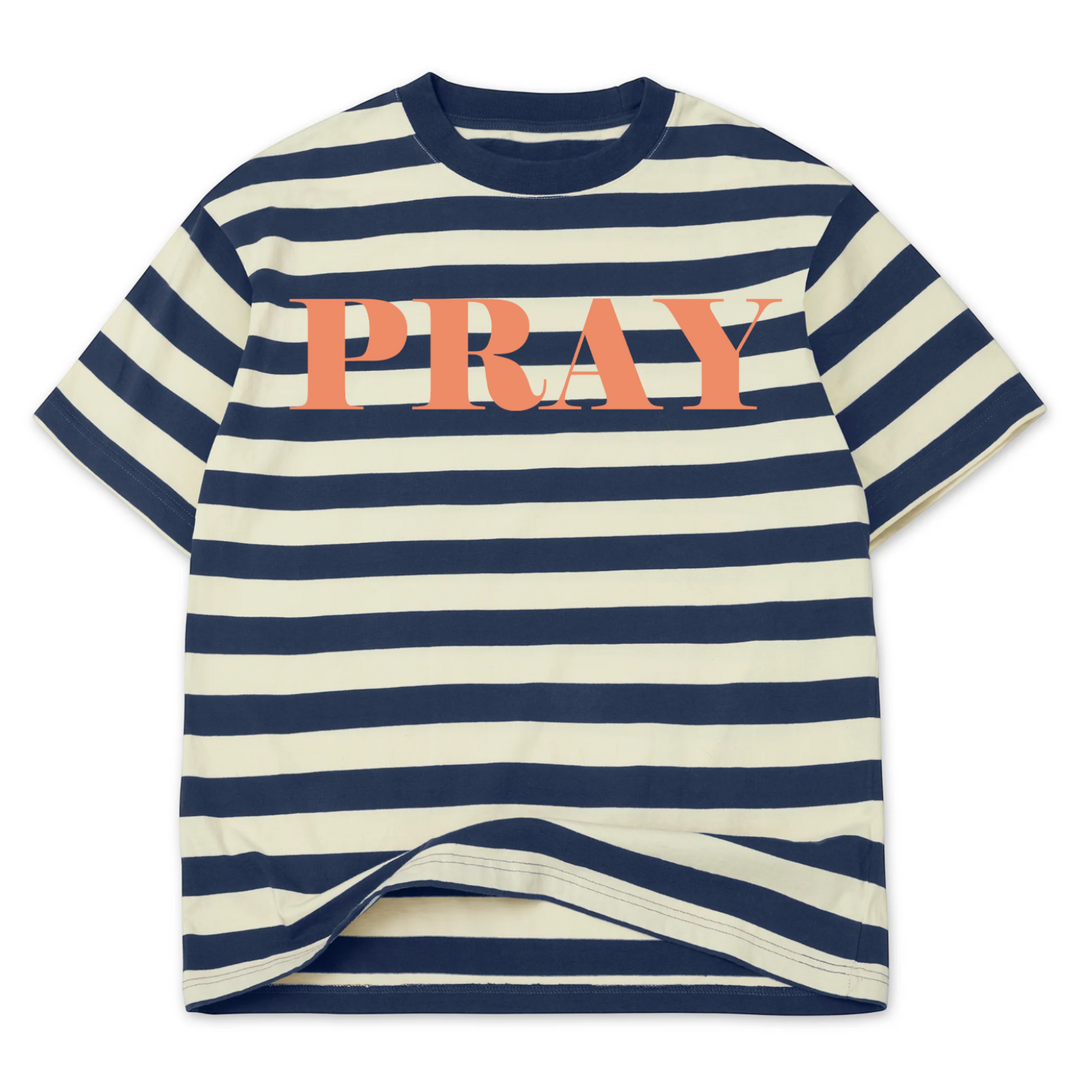 PRAY Luxe Oversized Drop Sleeve T-Shirt