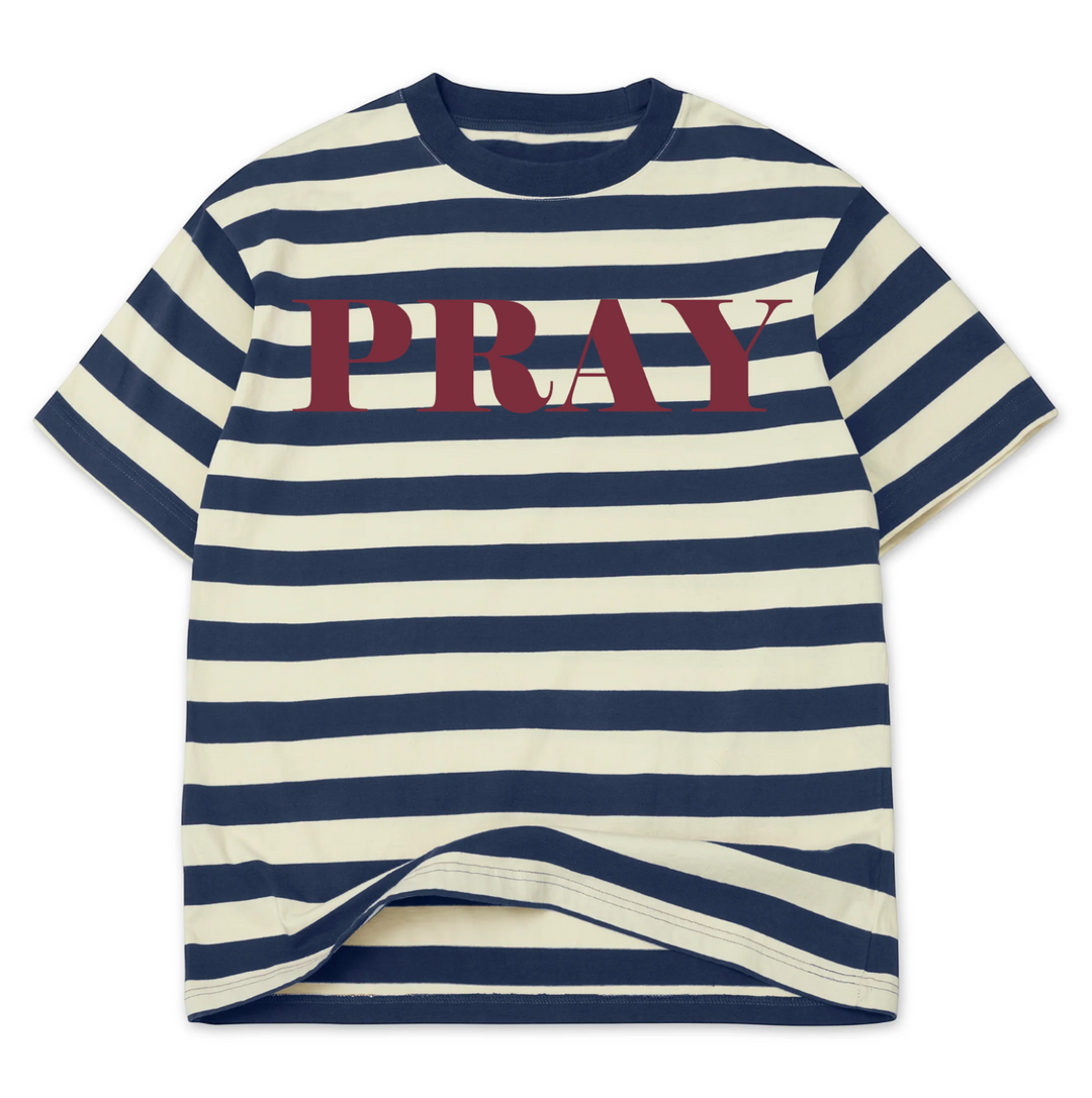 PRAY Luxe Oversized Drop Sleeve T-Shirt