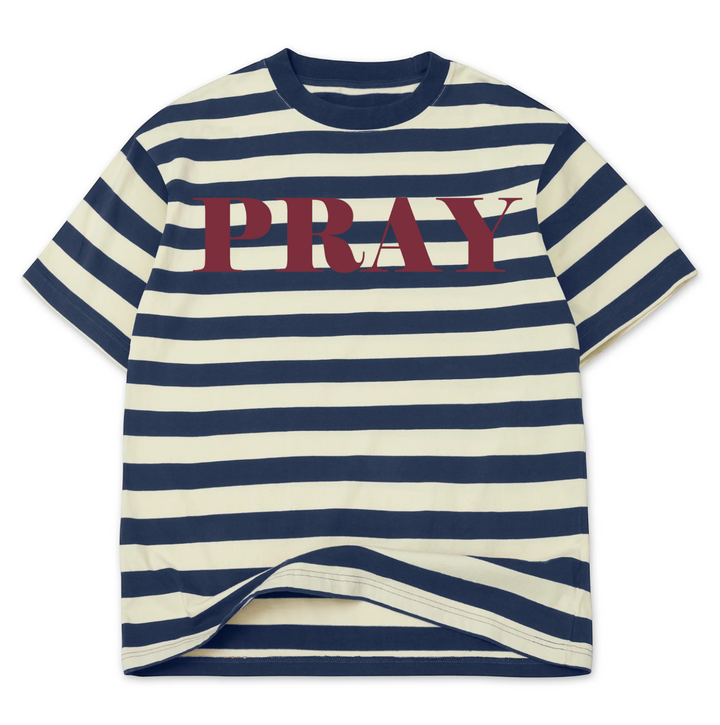 PRAY Luxe Oversized Drop Sleeve T-Shirt