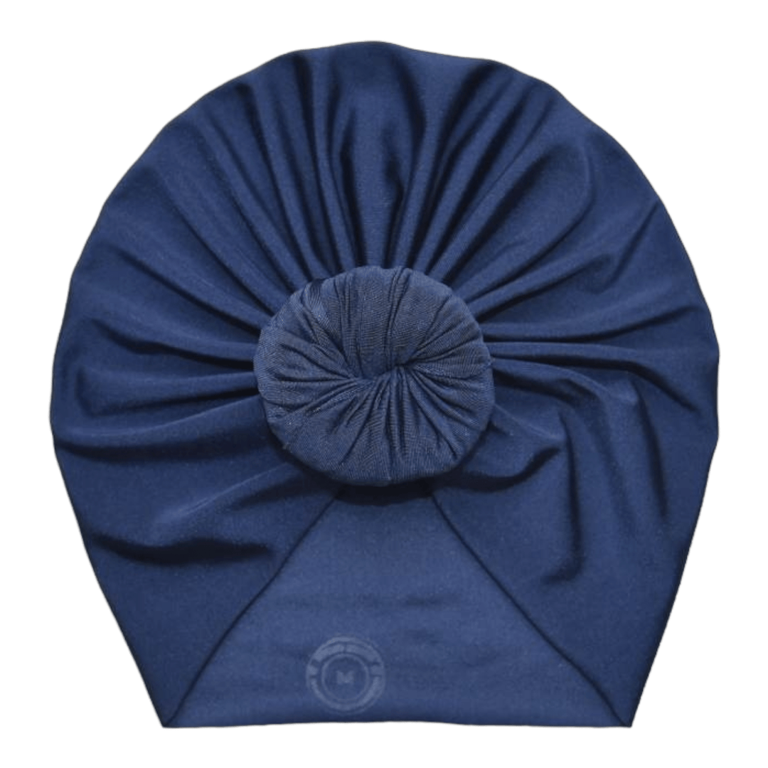 Loyal | Ink Blue | Swim Headwrap - Bunny Knots