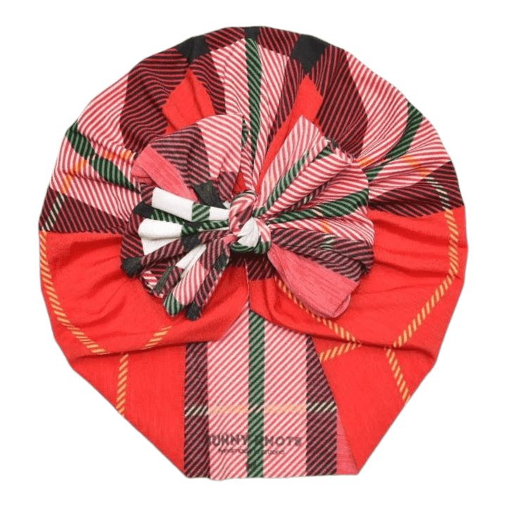 Ritzy | Holiday Plaid | Classic Headwrap - Bunny Knots