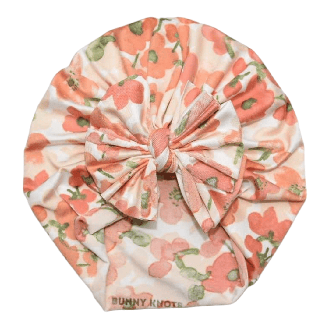 Juliana | Sweet Floral | Classic Headwrap - Bunny Knots