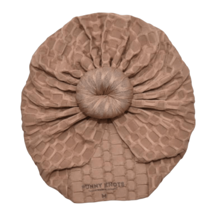 Mocha | Cold Brew | Honeycomb Headwrap - Bunny Knots