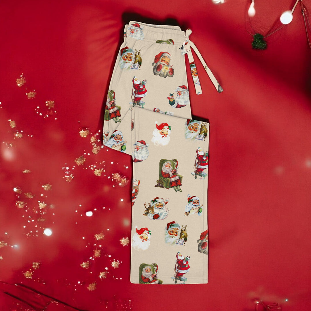 Jolly Old St. Nick | Unisex Bamboo Lounge Pants - Bunny Knots