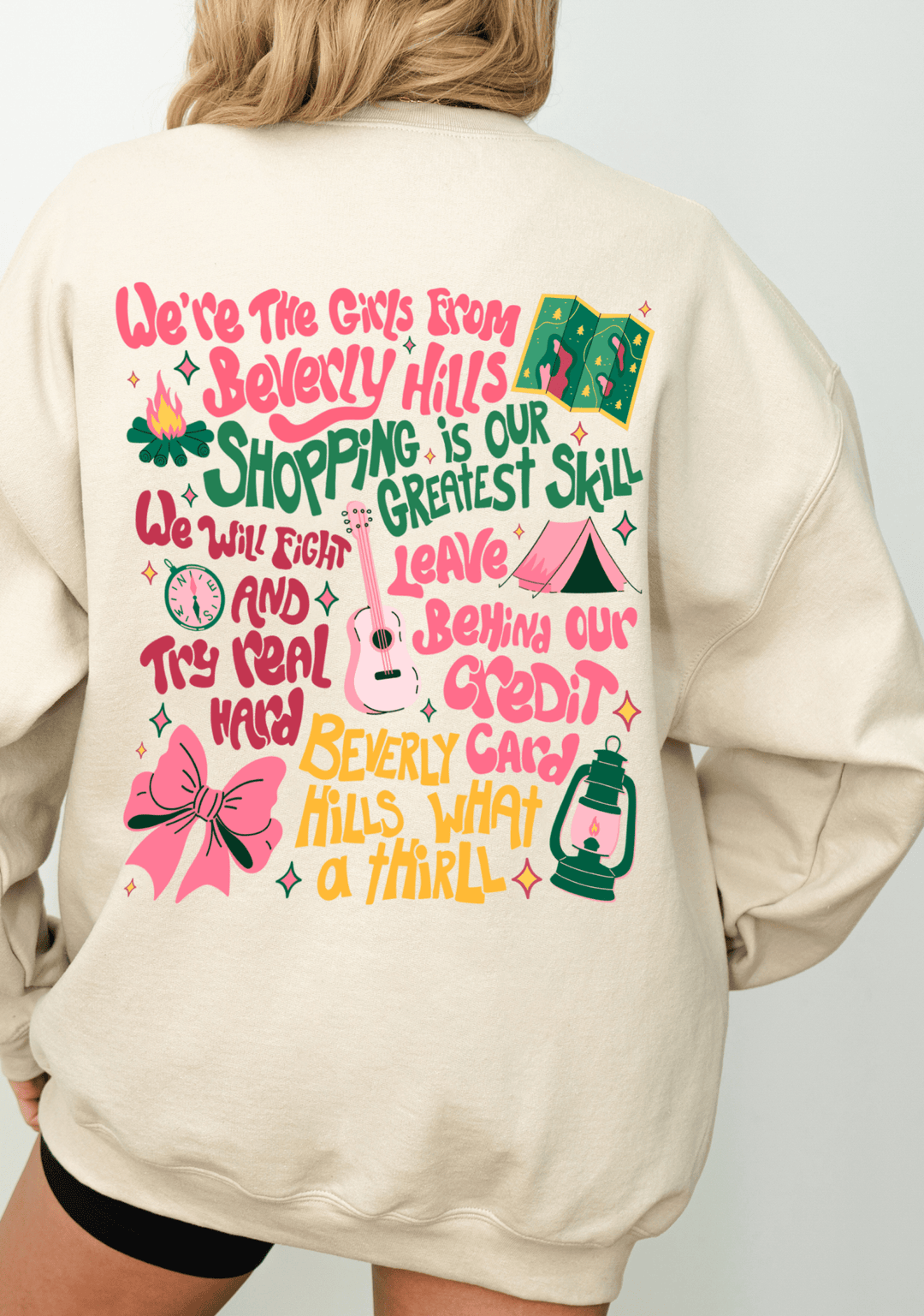 Troop Beverly Hills Crewneck Sweatshirt - Bunny Knots