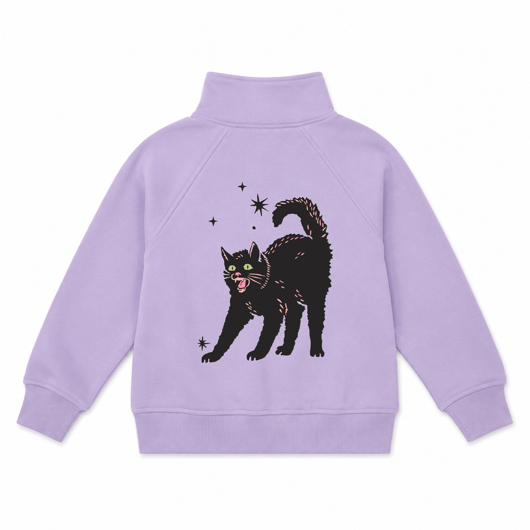 Feeling Spooky Half Zip Fleece