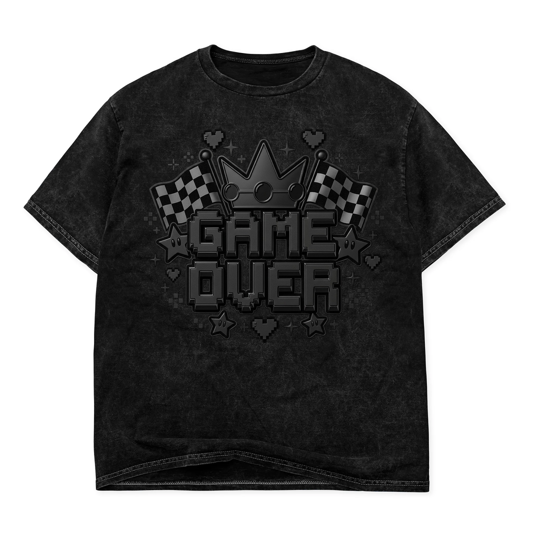 Mineral Wash 'Game Over' Shirt