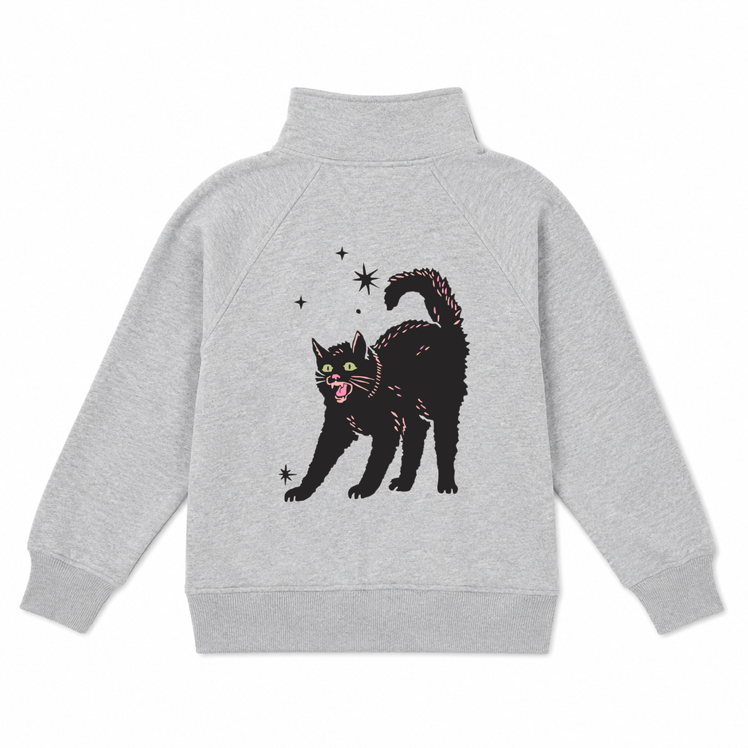 Feeling Spooky Half Zip Fleece