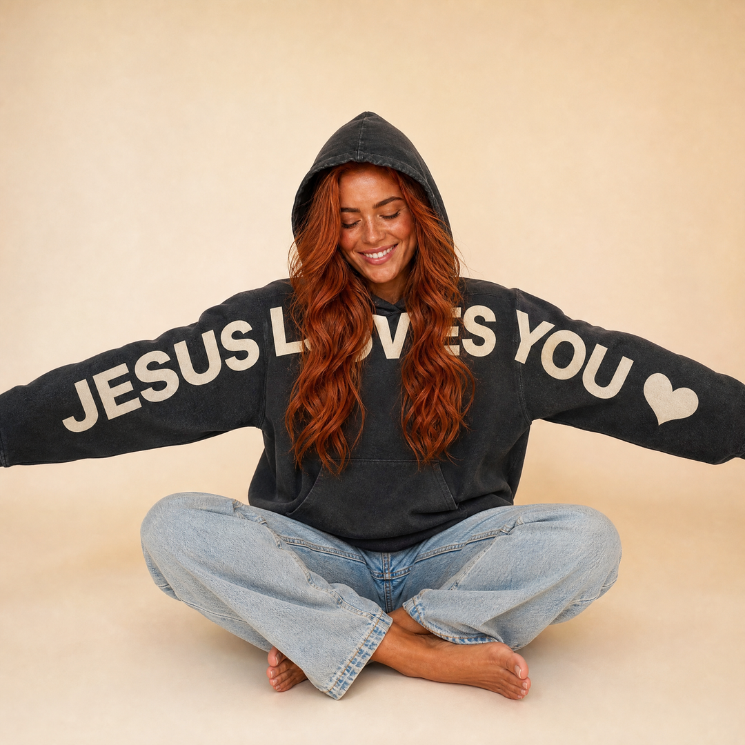 Jesus Loves You Luxe Hoodie
