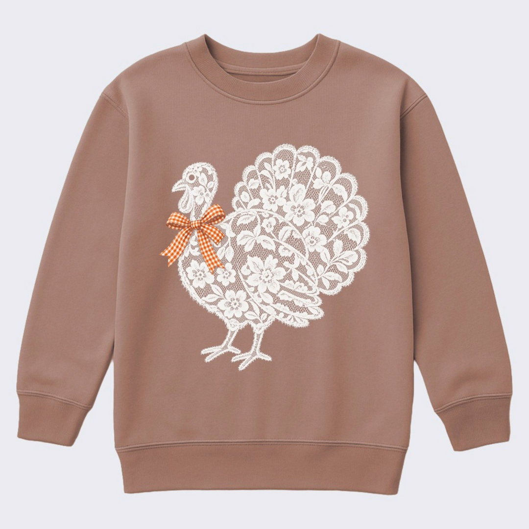 Ma Chérie Turkey Crewneck Sweatshirt
