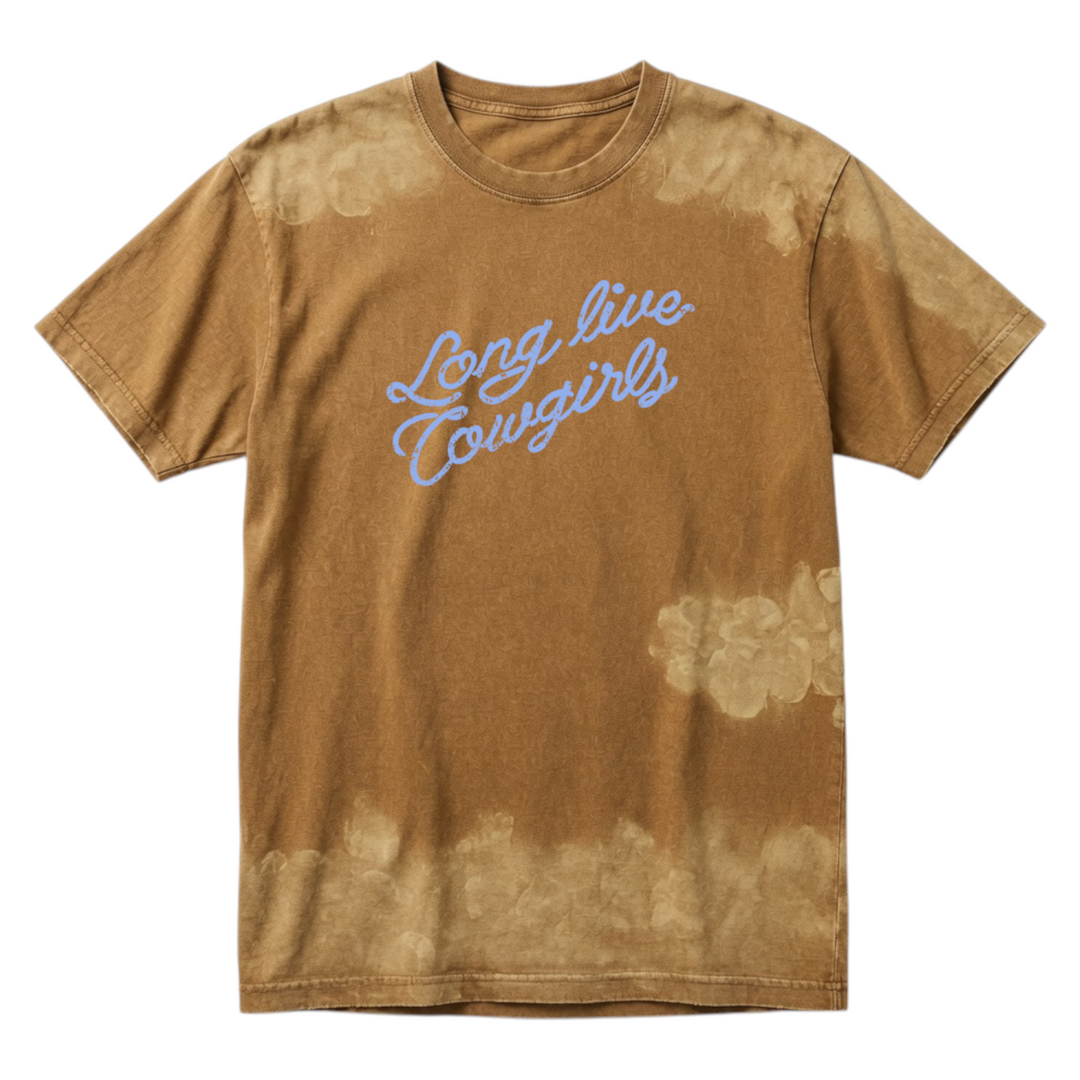 Long Live Cowgirls Luxe Grunge Wash T-Shirt