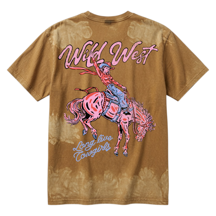 Long Live Cowgirls Luxe Grunge Wash T-Shirt