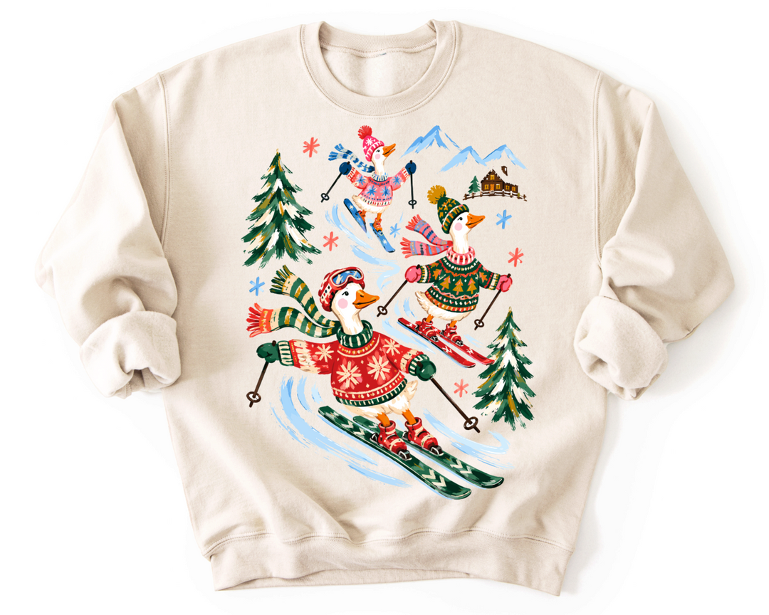 Gliding Geese Crewneck Sweatshirt