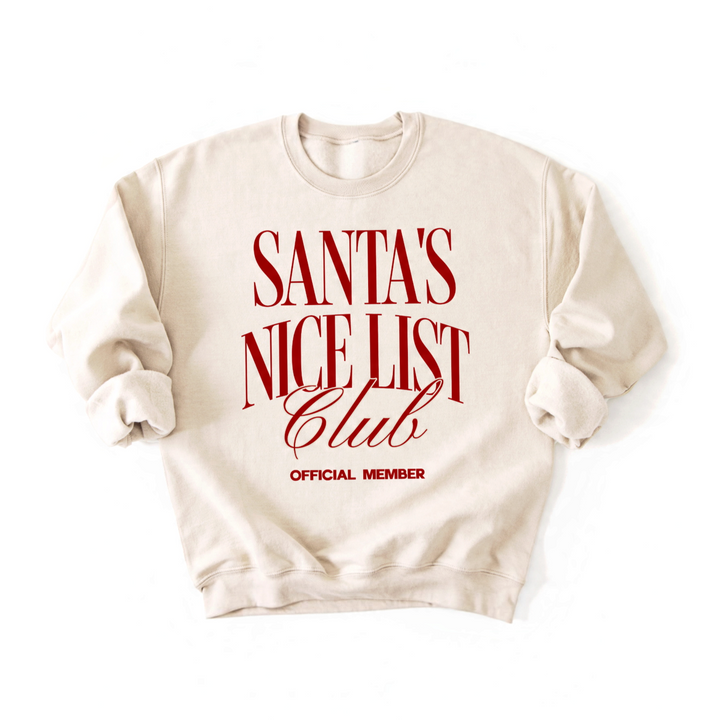 Nice List Club Crewneck Sweatshirt