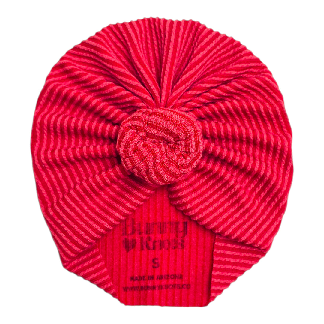 Rumi | Maraschino Red | Chunky Rib Headwrap