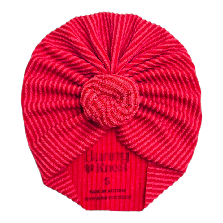 Rumi | Maraschino Red | Chunky Rib Headwrap