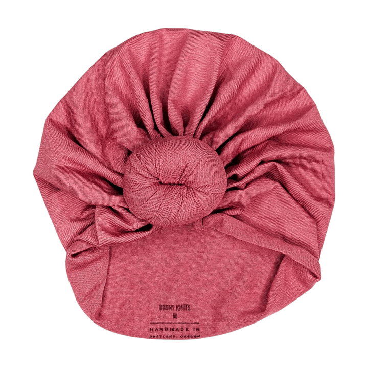 Nella | Mauve | Classic Headwrap - Bunny Knots