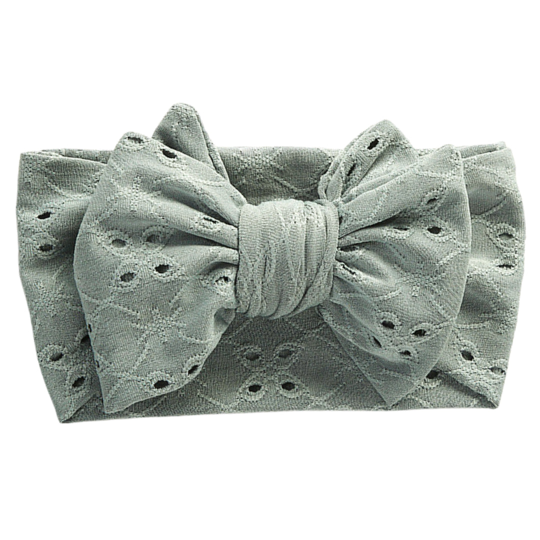 Olive Eyelet HareBand