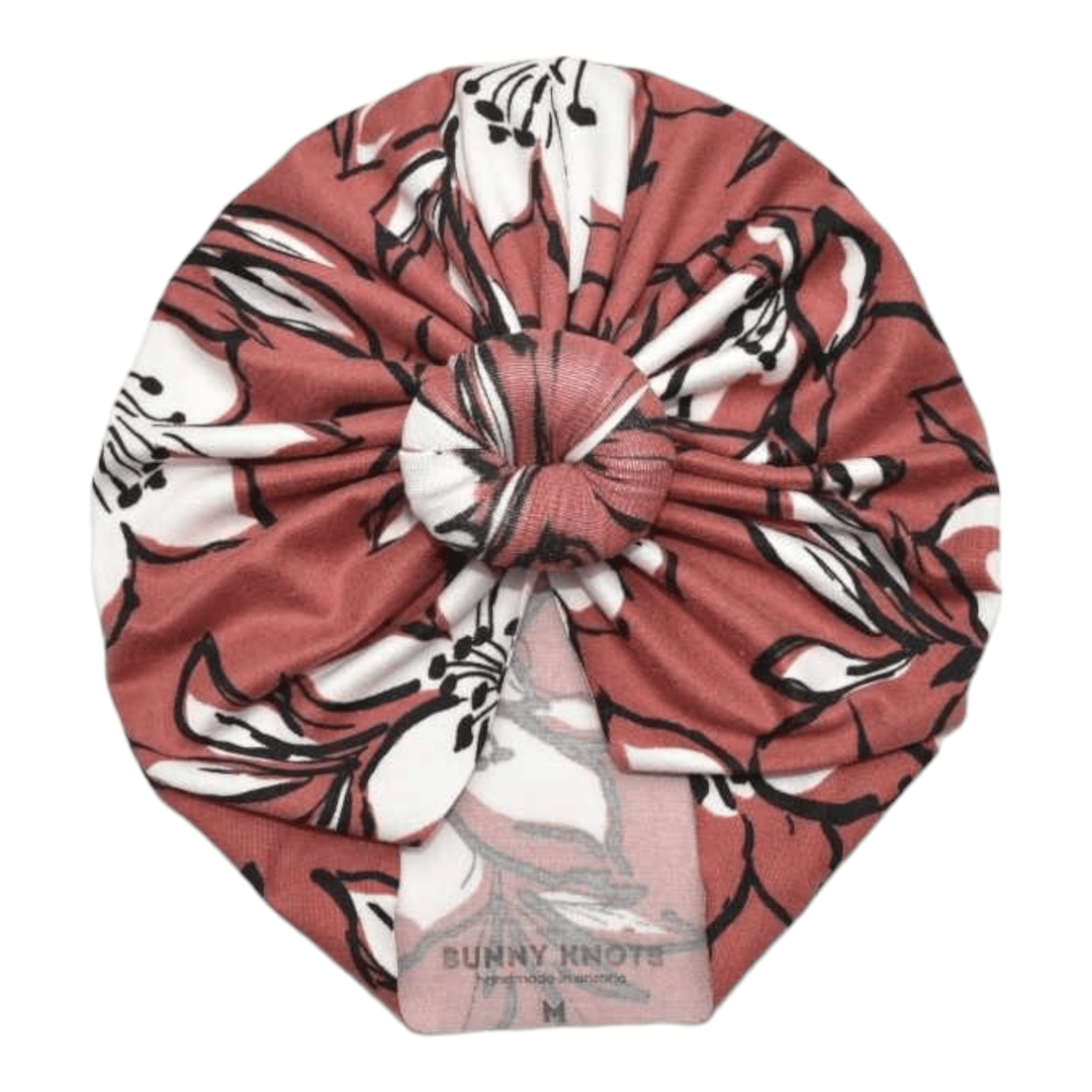 Toscana | Clay Floral | Classic Headwrap - Bunny Knots
