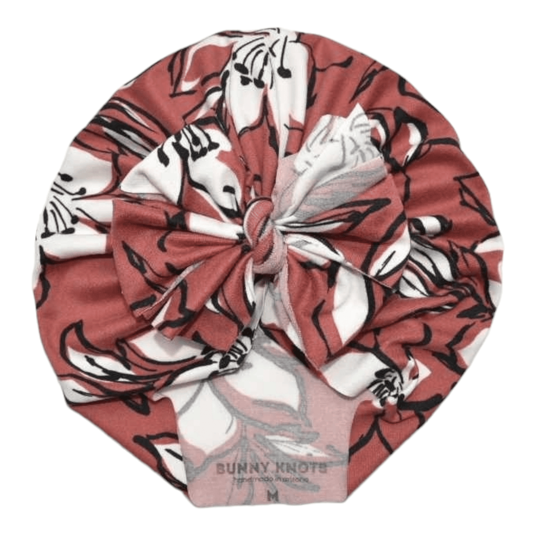 Toscana | Clay Floral | Classic Headwrap - Bunny Knots