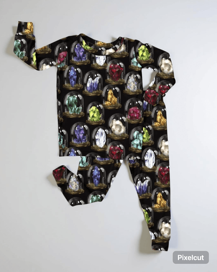Crystal Zodiac | Bamboo Loungewear Set - Bunny Knots