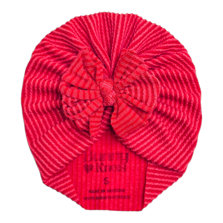 Rumi | Maraschino Red | Chunky Rib Headwrap