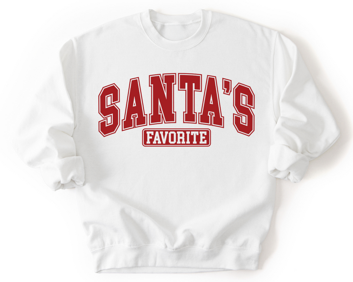 Santa's Favorite Crewneck Sweatshirt