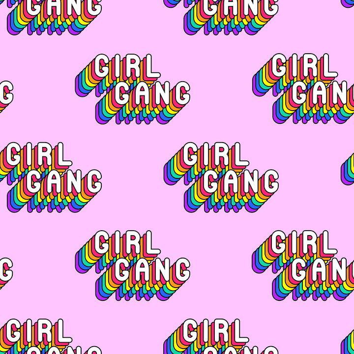 Girl Gang Twirl Dress - Bunny Knots