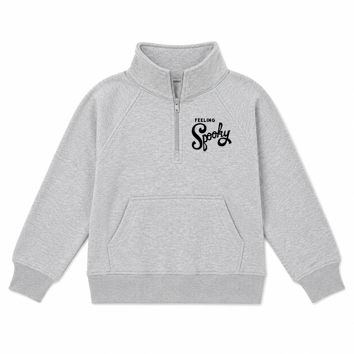 Feeling Spooky Half Zip Fleece