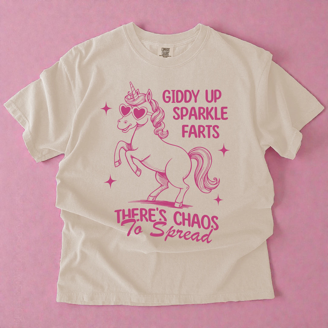Giddy Up, Sparkle Farts T-Shirt **RESTOCKED**