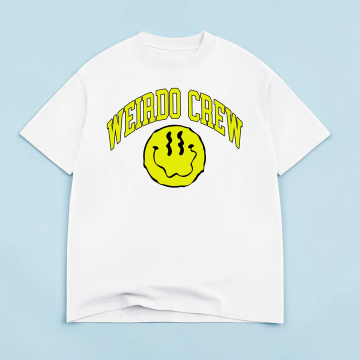 Weirdo Crew Luxe Oversized Drop Sleeve T-Shirt