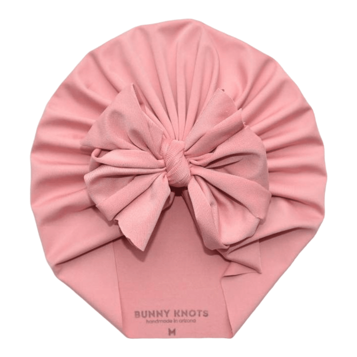 Rosalind | Resounding Rose | Swim Headwrap - Bunny Knots