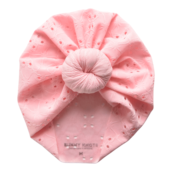Coy | Pink Lady | Eyelet Headwrap - Bunny Knots
