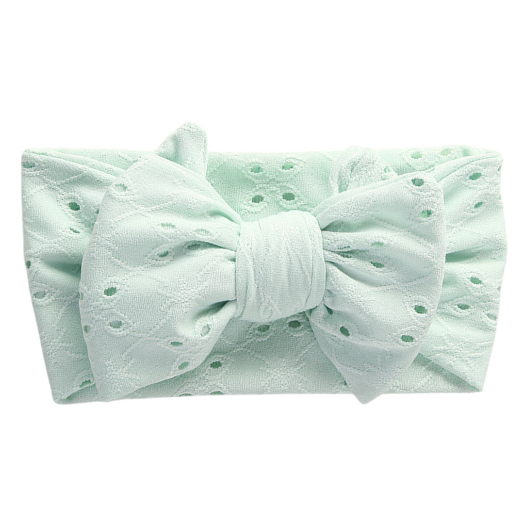 Minty Eyelet HareBand